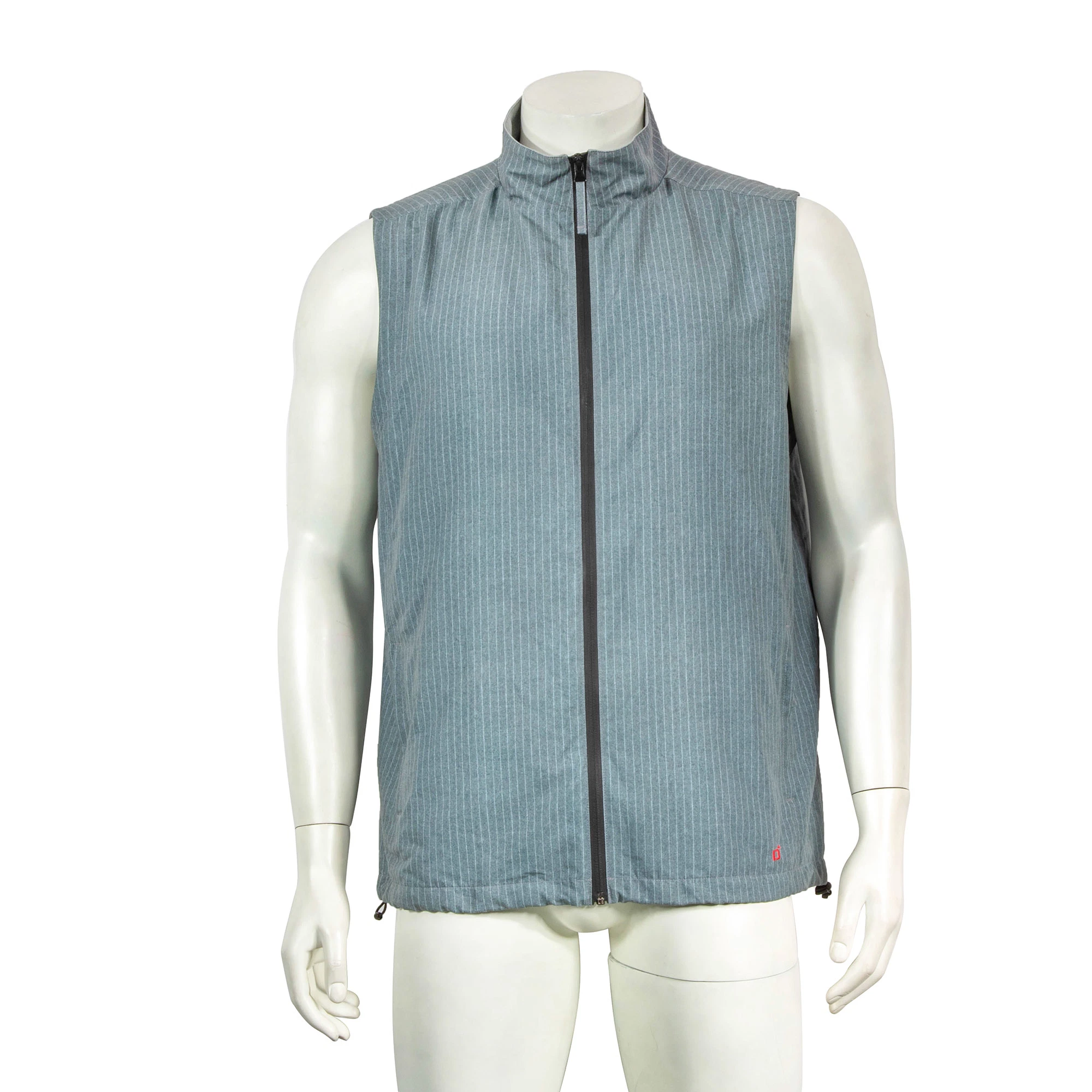 Aibort Custom 100% Polyester Breathable Vest Sleeveless Men Jacket (0A4A1066)