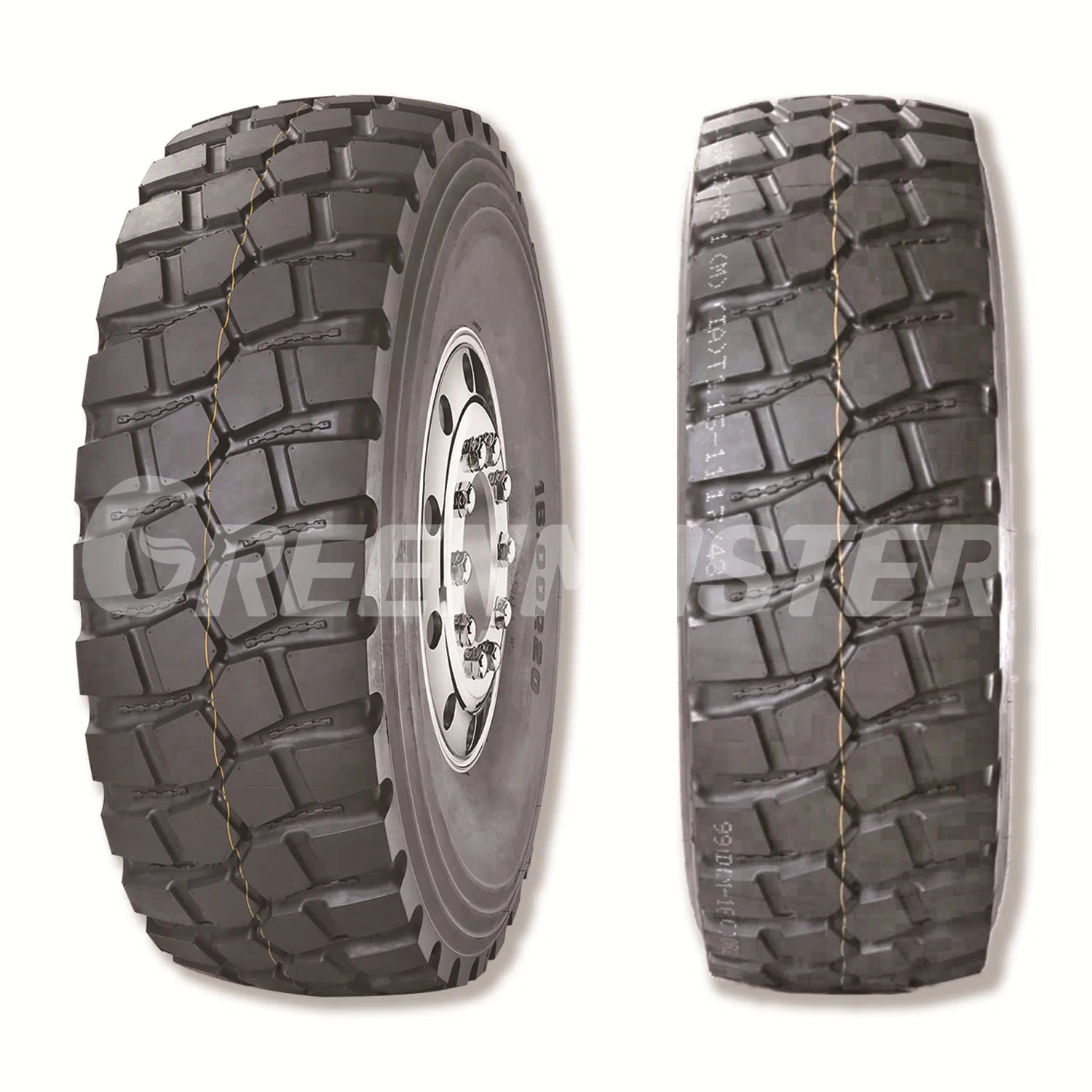 Heavy Truck Cross Country Sand/Desert/Mud/All Terrain Tire, Multiple Purpose off-Road Vehicle (MPV/ORV) Radial Tyre 14.00r20 15.5r20 16.00r20