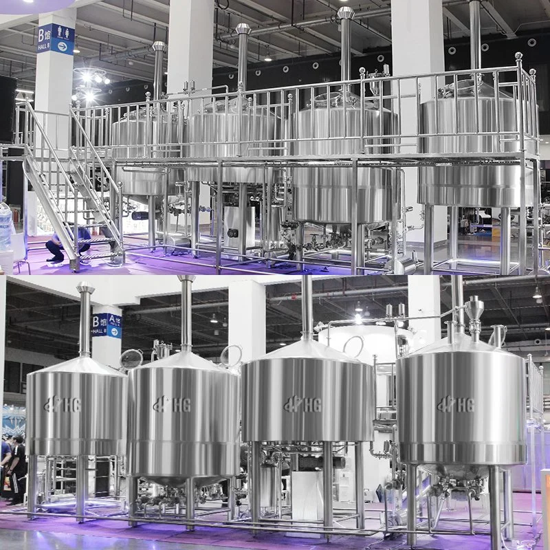 500L 700L 1000L 1500liter 2000L 3000liter 4000L 5000L Electric Brewery Industrielle Kommerzielle Handwerk Micro Craft Bier Brauanlagen