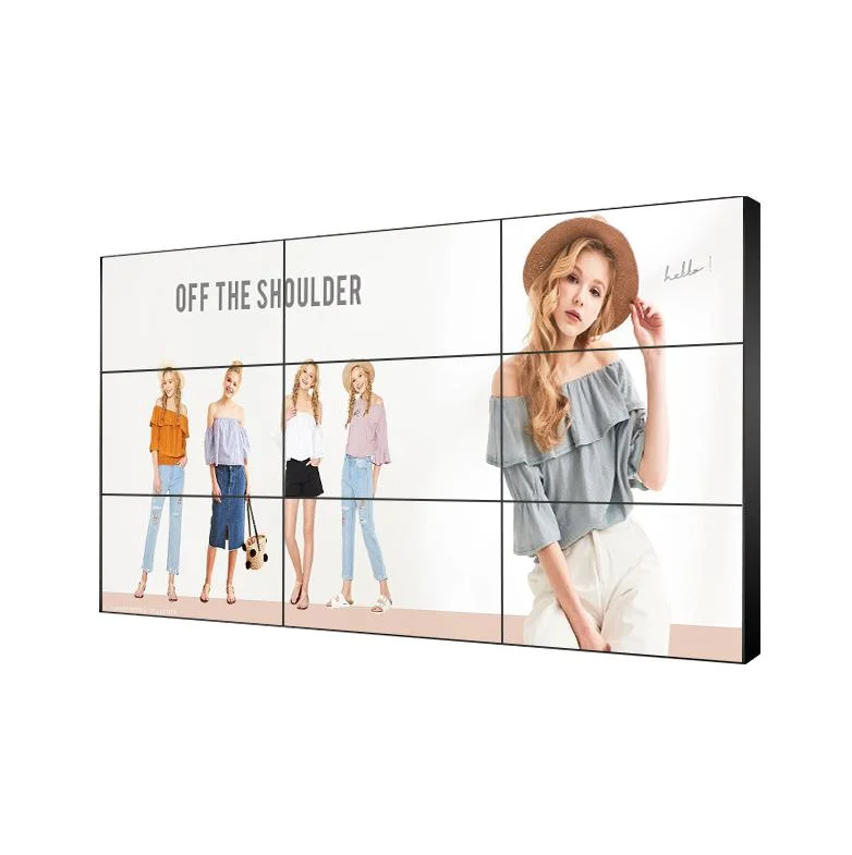 4K Indoor Videowall 55 Inch 2X2 3X3 Splicing Screen LCD Video Wall