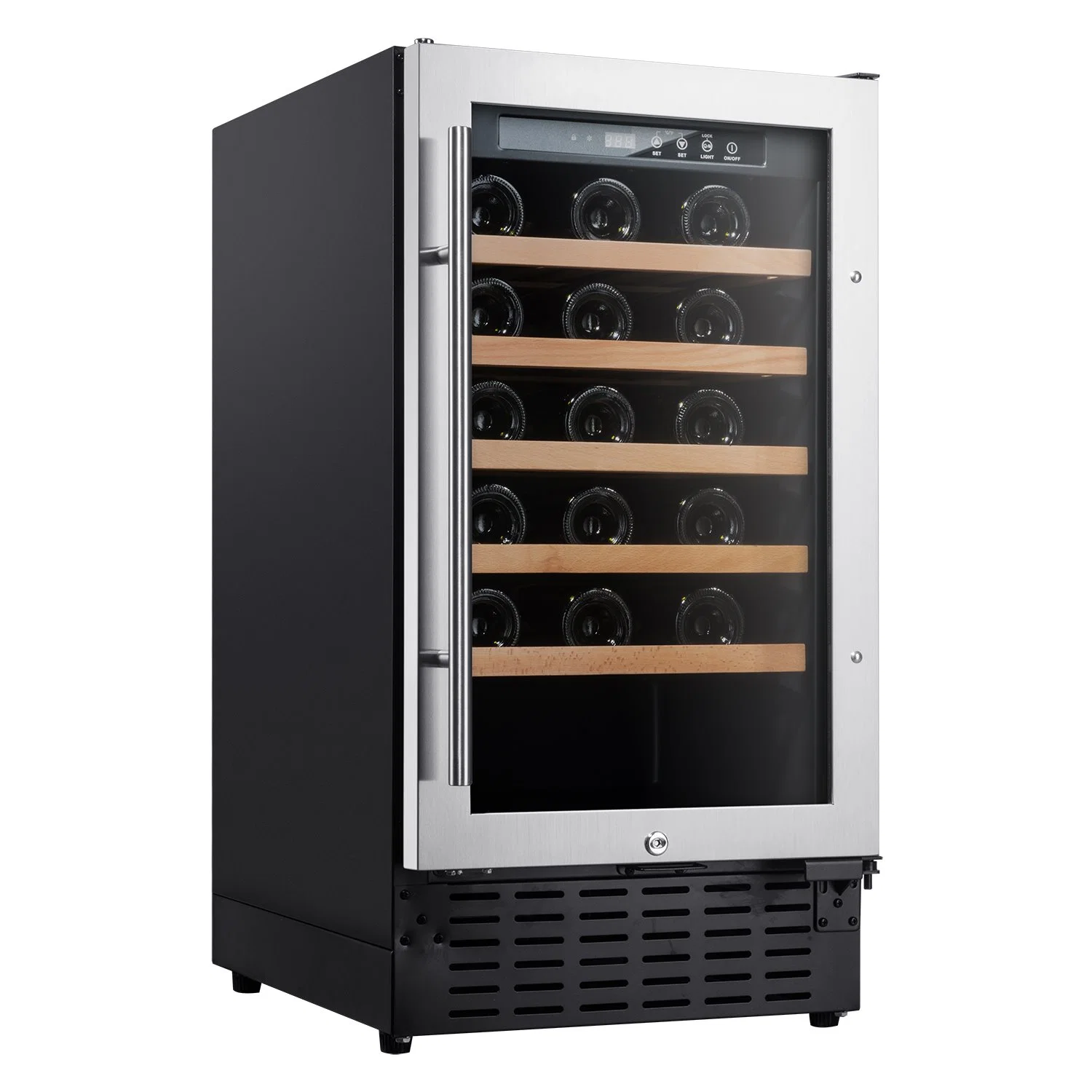 34 Bottles 95 Liters Built in or Freestanding Household Wine Cooler