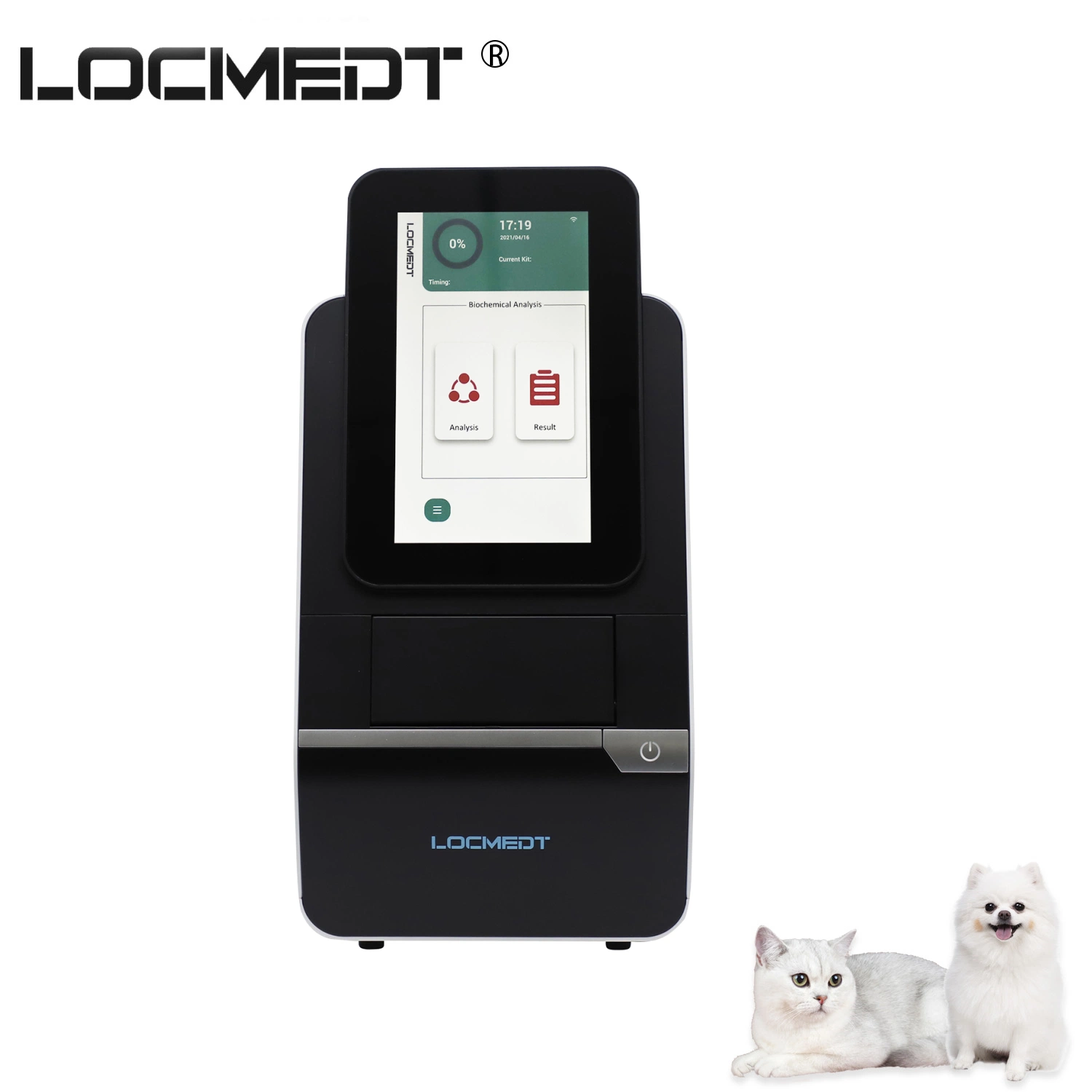 Small Portable Vet Blood Test Machine Automated Veterinary Chemistry Analyzer