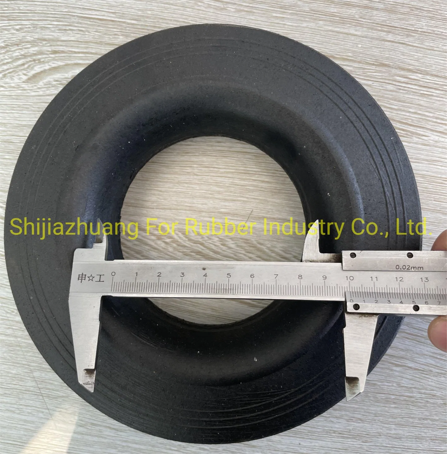 Durable Rubbish Bin Solid Rubber Wheel