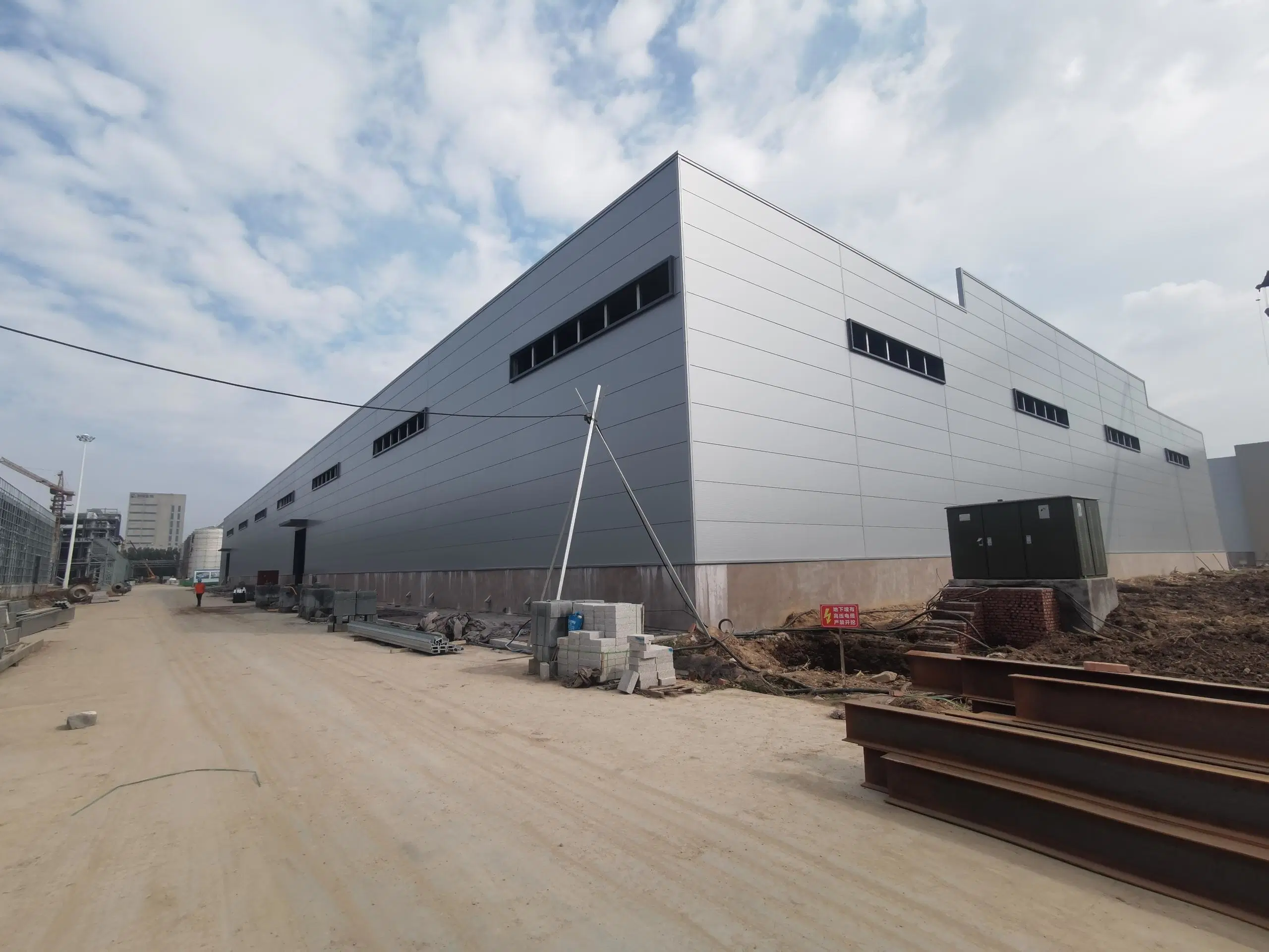 Dryc Factory Designed Prefabricated Building Warehouse Workshop Steel Structure