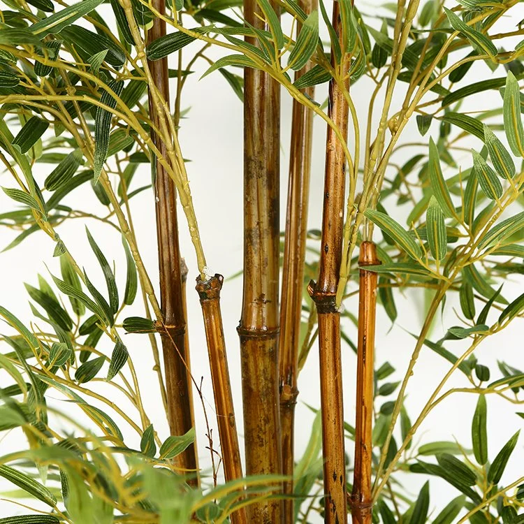 Árvore artificial Bamboo Simulação Bamboo plástico árvore interior Bamboo árvore