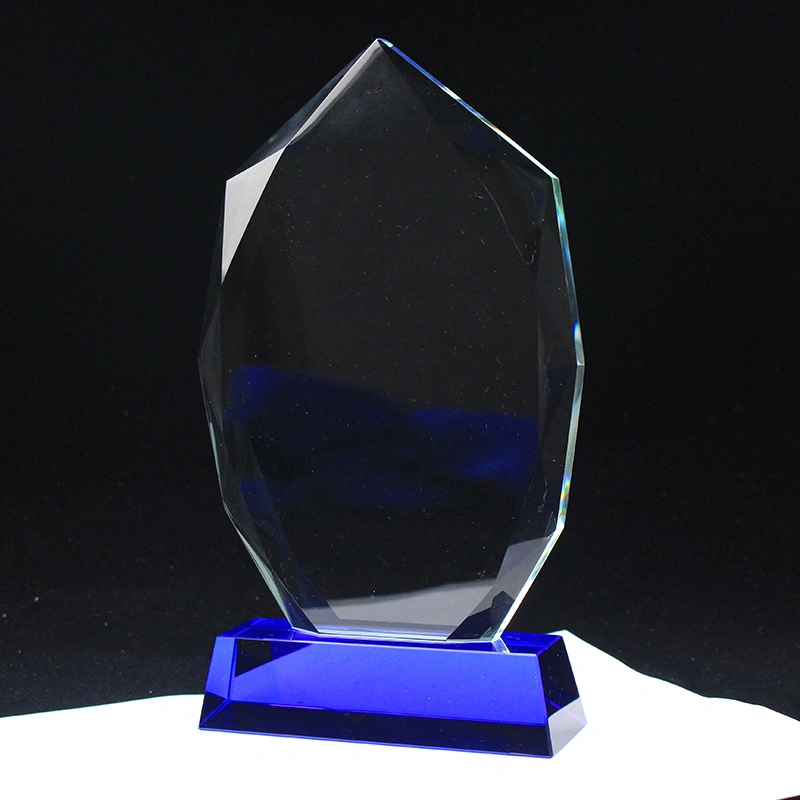 Wholesale/Supplier Manufacturer Crystal Glass Award Trophy with Granite Base for Corporate Gifts