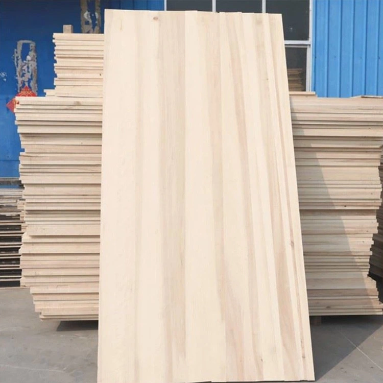 مصنع مباشرة بالجملة سعر شراء الصلب المشترك ألواح الخشب الخشب الخشب الخشب الخشب الخشب الخشب لوحة اللوحة الملتصقة Paulowania Poplar Edge