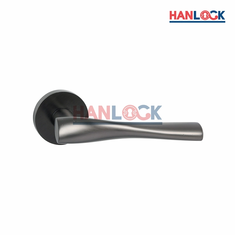 Bright Surface Mirror-Polished Zinc Alloy Door Level for Kitchen Security