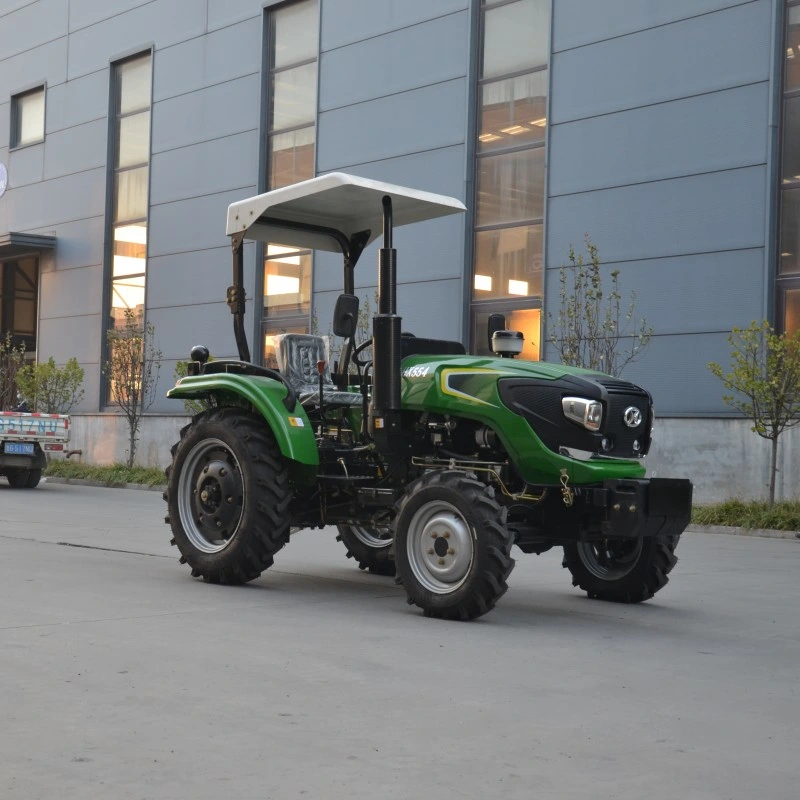 4X4 55HP Tracteurs à roues de l'Agriculture de la machinerie agricole Machine compacte