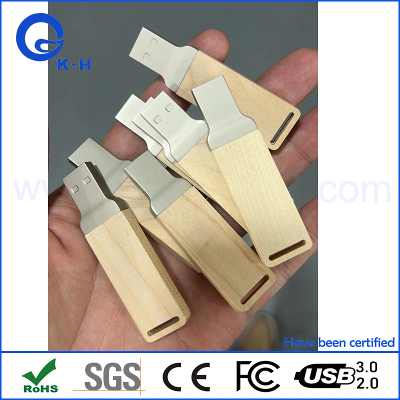 Promo Eco-friendly Madera reciclada USB Flash Memory Stick 8GB 16GB 32GB