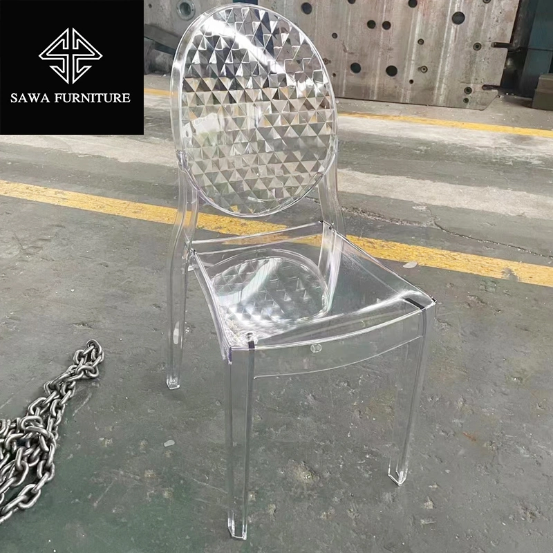 Wholesale/Supplier Cheap Wedding Plastic Chair Transparent Modern Home Furniture