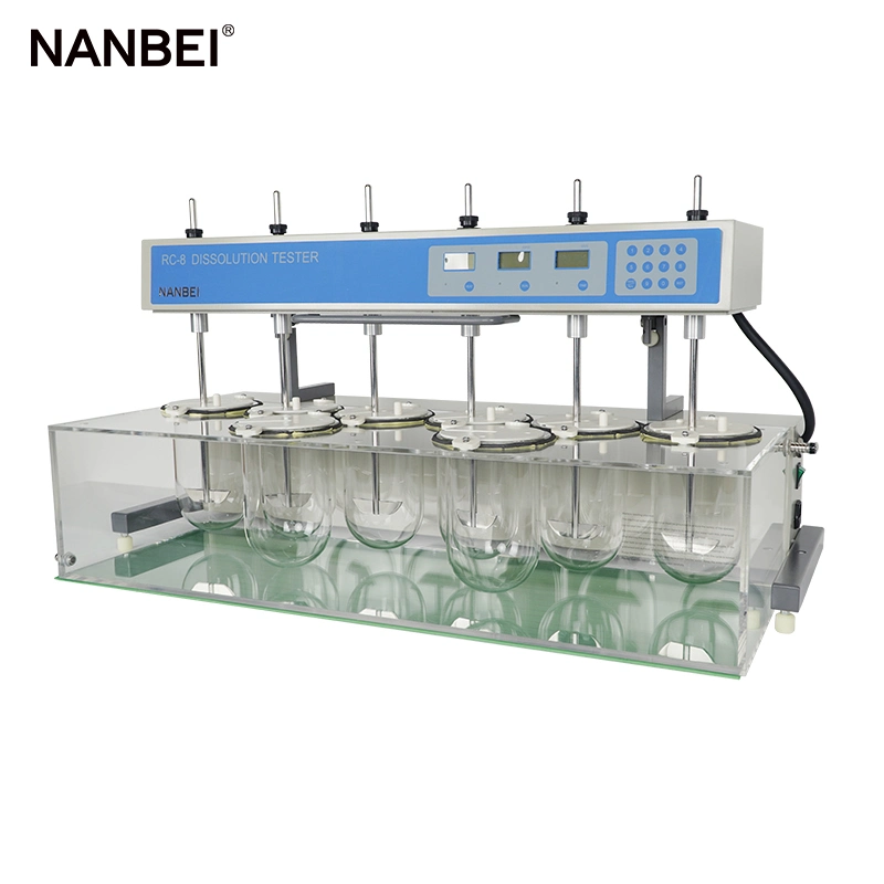 High Efficiency Medical Testing Instrument RC-8 Tablet Dissolution Tester for Pharmacy