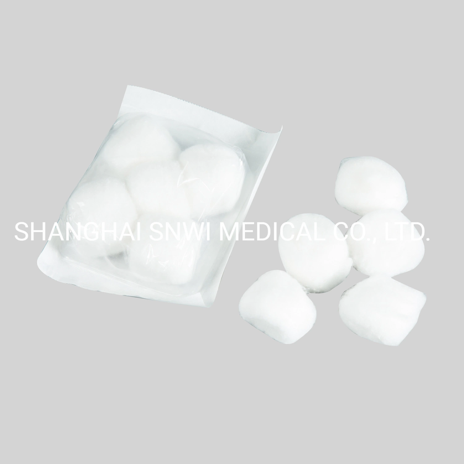 Disposable Medical Products High Absorbent 100% Cotton Gauze Swab Ball