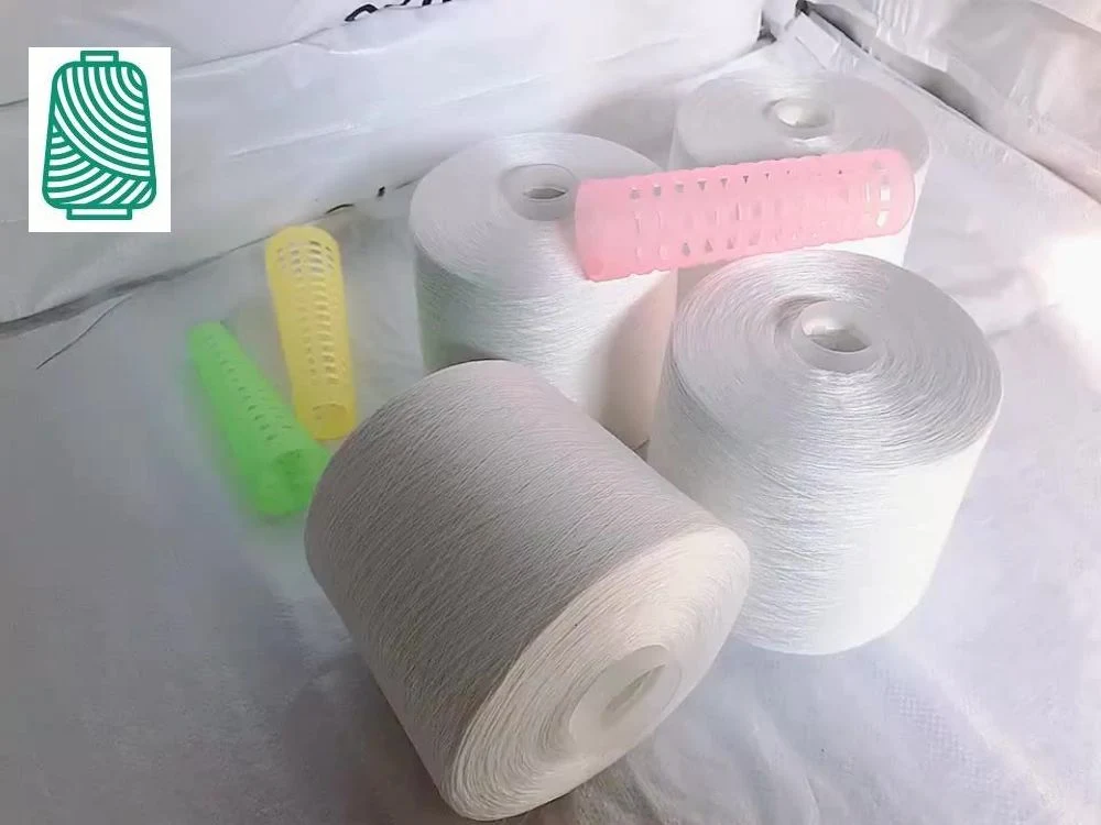 100d/144f Nim on Paper Tube Semi-Dull Raw White Nim 100% Polyester Yarn Label Twist