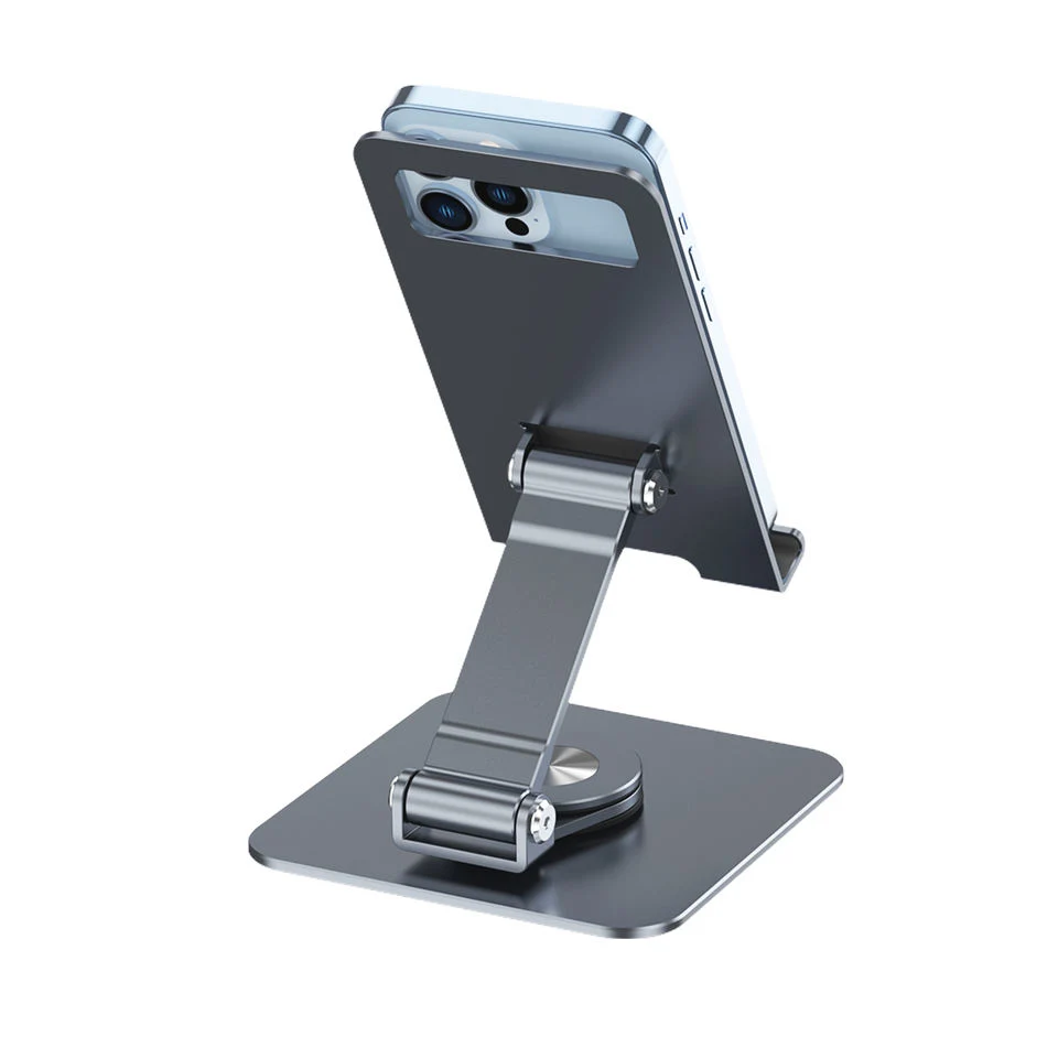 Escritorio Universal Ángulo Ajustable Celular Stand Soporte para teléfono móvil plegable