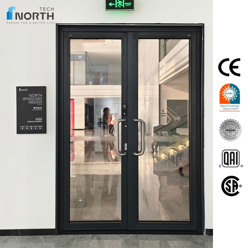 Northtech Aluminum Sliding Casement Windows with Water and Air Tightness Features with Nfrc CE Certificate