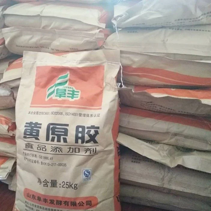 Los Espesantes Fufeng Meihua de alimentación de la fábrica de grado alimentario y la perforación petrolera grado goma xantan