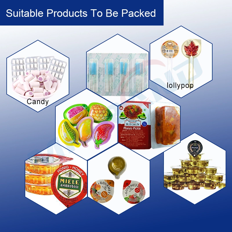 Automatic 20g Sweet Sour Sauce Packing Machine 20gram Garlic Chilli Sauce Blister Packaging Machine