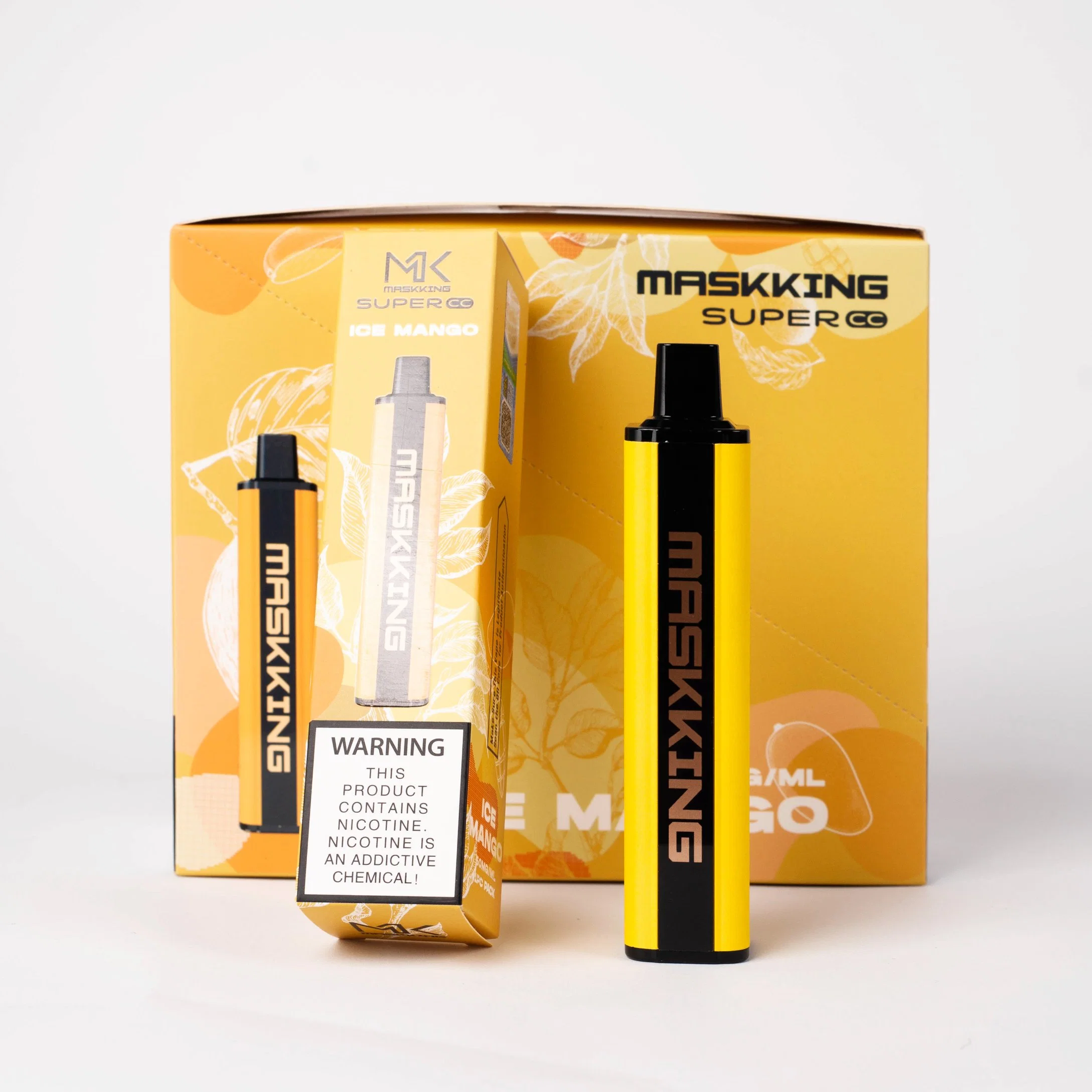 2023 Maskking Super cc 2500 Puff meilleur prix de vente usine Stylo à tête Vape jetable