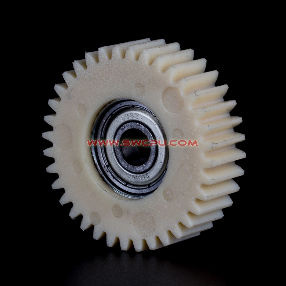 Custom Hard Teeth Casting Metal Core Plastic Spur Gear