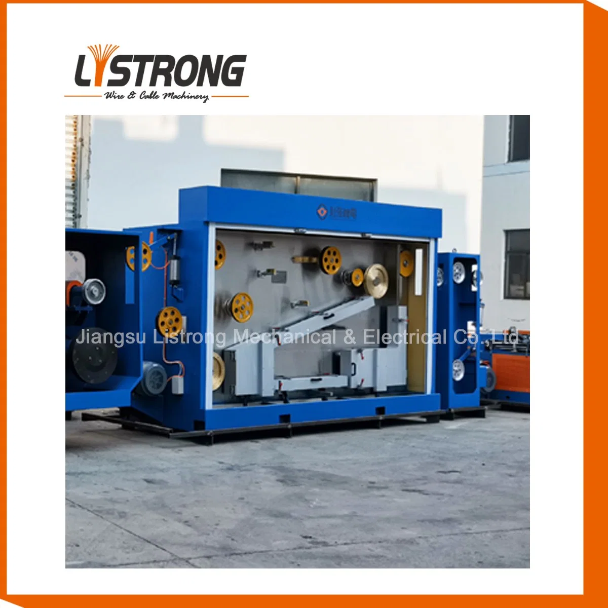 Listrong 1.6-3.5mm Rod Breakdwom Machine with Annealer for Copper