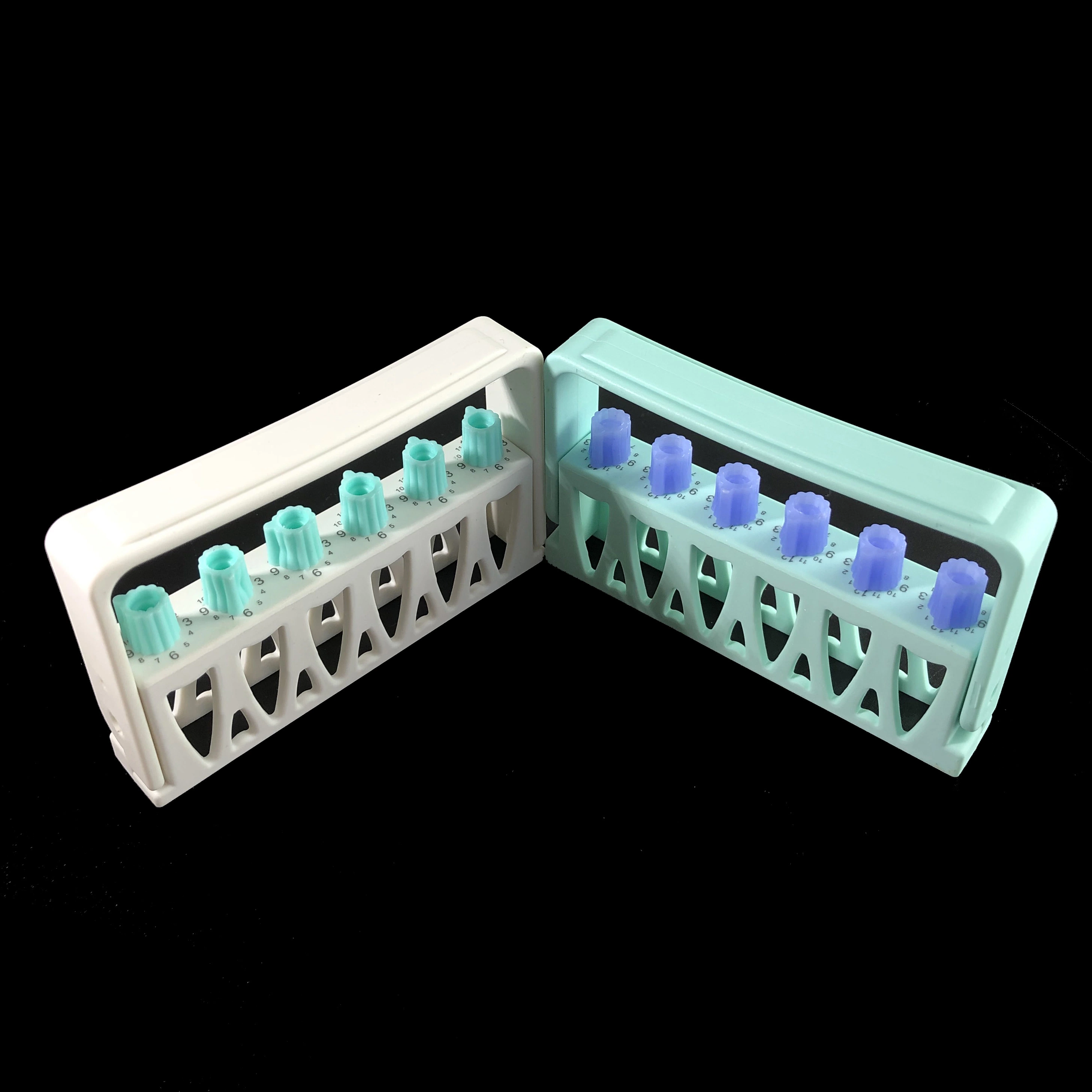 Dentist Root Canal File Counting Disinfection Stand