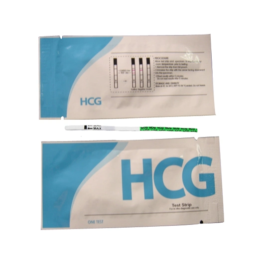 L'HCG bandelette de test