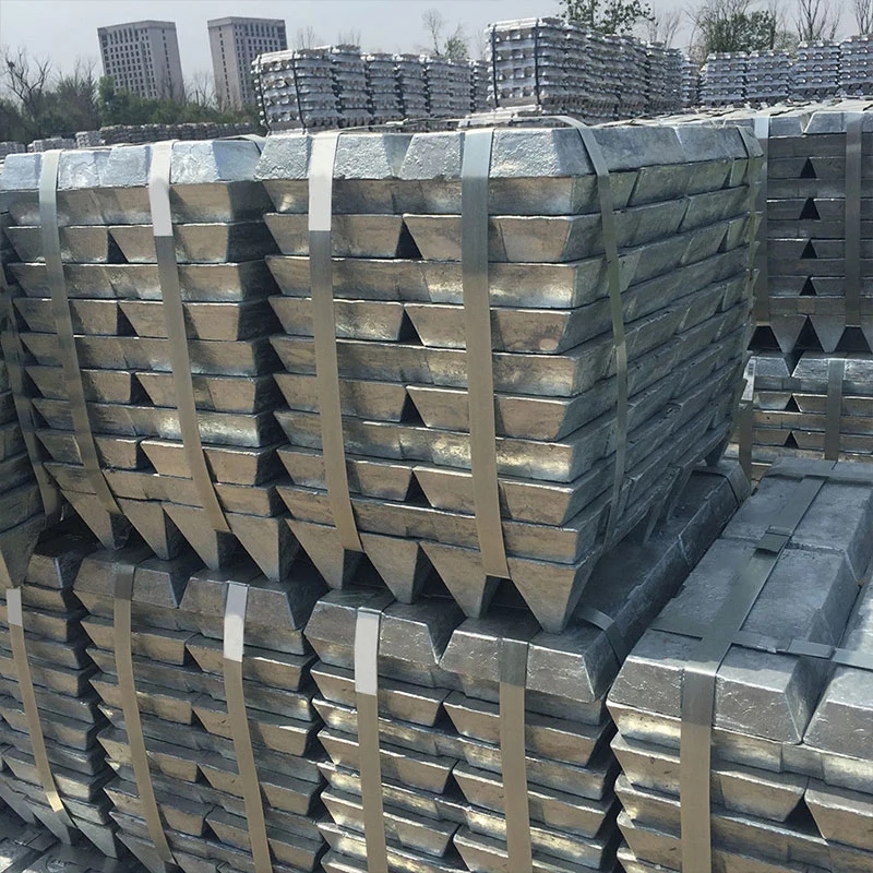 China Suppliers Certified High Pure Aluminum Material High quality/High cost performance  Aluminum Ingot Stock Material A7 A8 A9 99.9 Aluminium Ingots