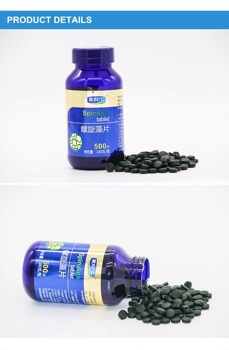 Wholesale/Supplier Price 500 Tablets Organic Spirulina Tablets