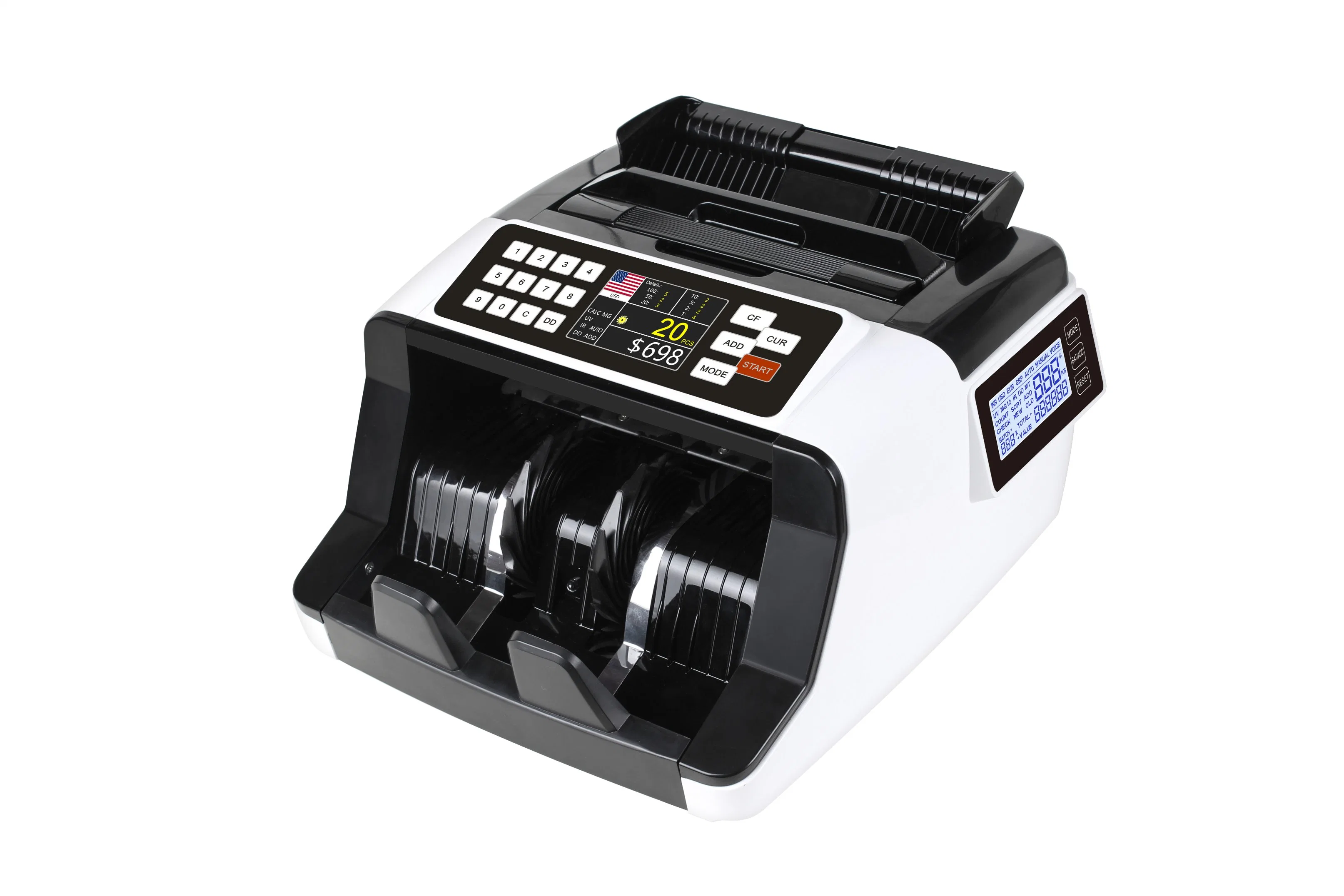 Al-7200 High Efficiency Accurate Counting Speed Portable Money Counter Currency Counter