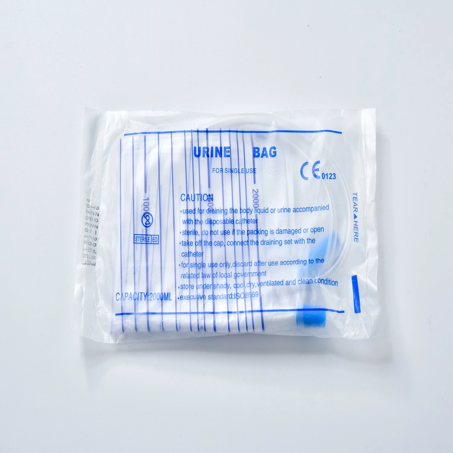 Hot Sale Disposable Medical Supplies Urine Bag Urine Collector Bag