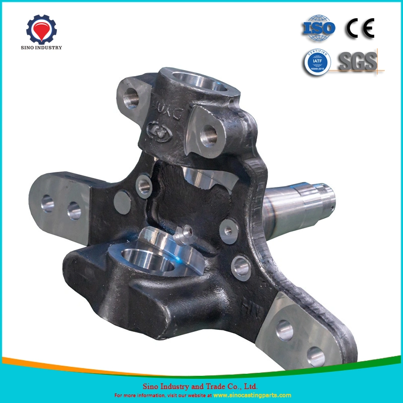 China ISO9001 OEM Foundry One-Stop Service Prototype/Drawing/Sample Customization Bespoke Machinery Hardware Parts Industrial Components Truck Steering Knuckle