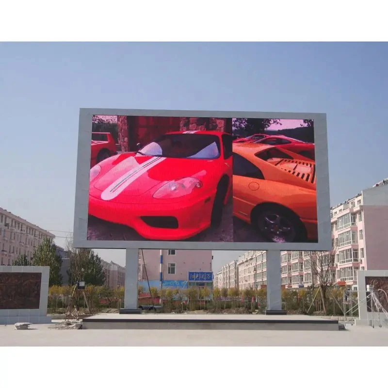 Outdoor Die-Cast Aluminum Cabinet Rental Digital Sign Video Player Full Color P3.9 LED Screen Display for Ads Business for Commercial