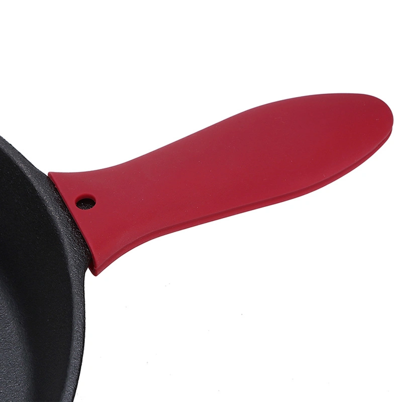Heat-Resistant Kitchen Pre-Seasoned Anti-Rust Fry Pan Nitriding Cast Iron Skillet Pan
