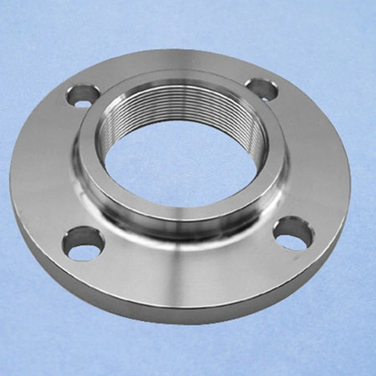 Forged Carbon Stainless Steel Sch40 Std DIN/BS/Js/GOST Thread RF FF Pipe Flanges