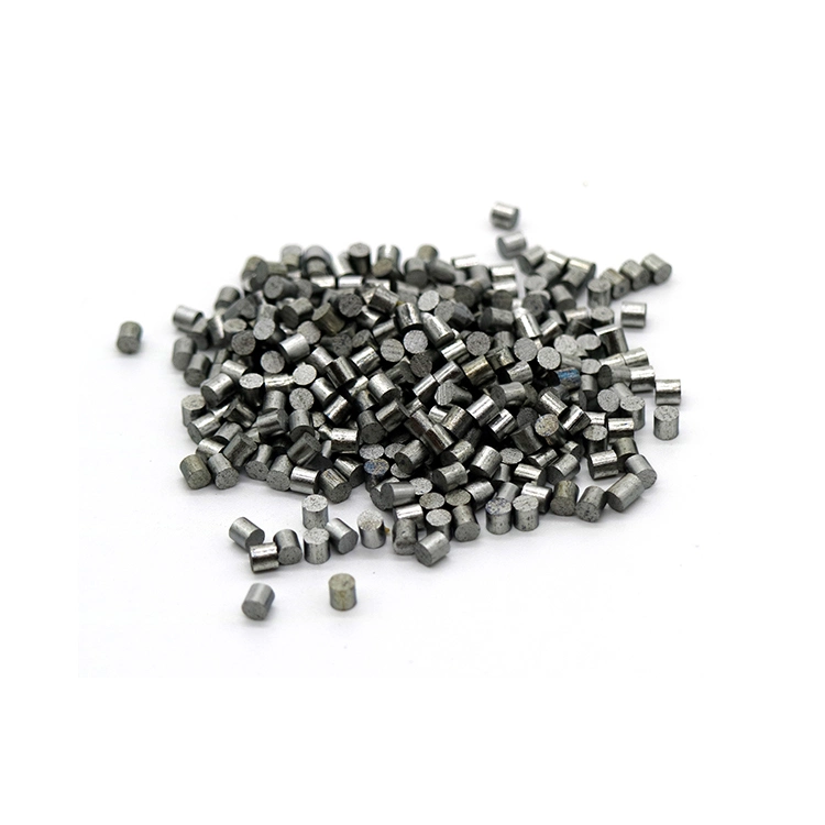 Xinkang 99.95% Purity 3mm 6mm Evaporation Material Molybdenum Pellets for PVD Coating