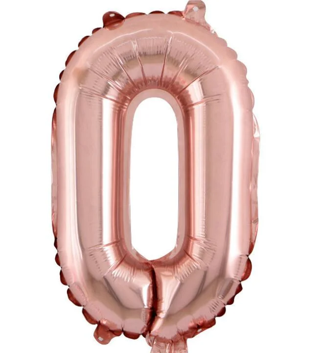 Inflatable Foil Letter and Number Shape Balloons for Birthday Party