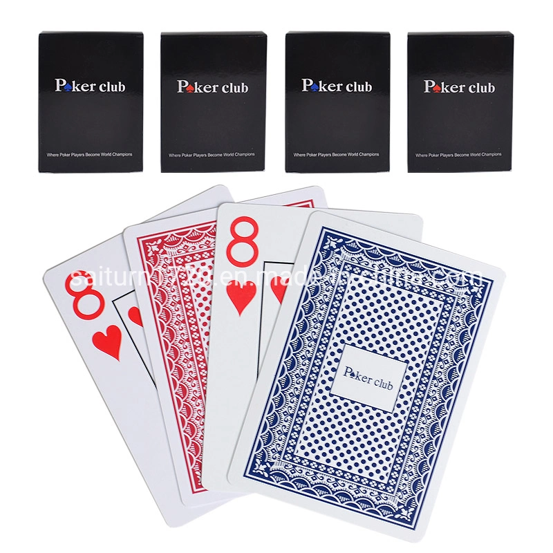 100% PVC plástico Cartas de jogar poker jogos à prova de cartões e Embotar Polonês Poker Club Casino jogos de tabuleiro