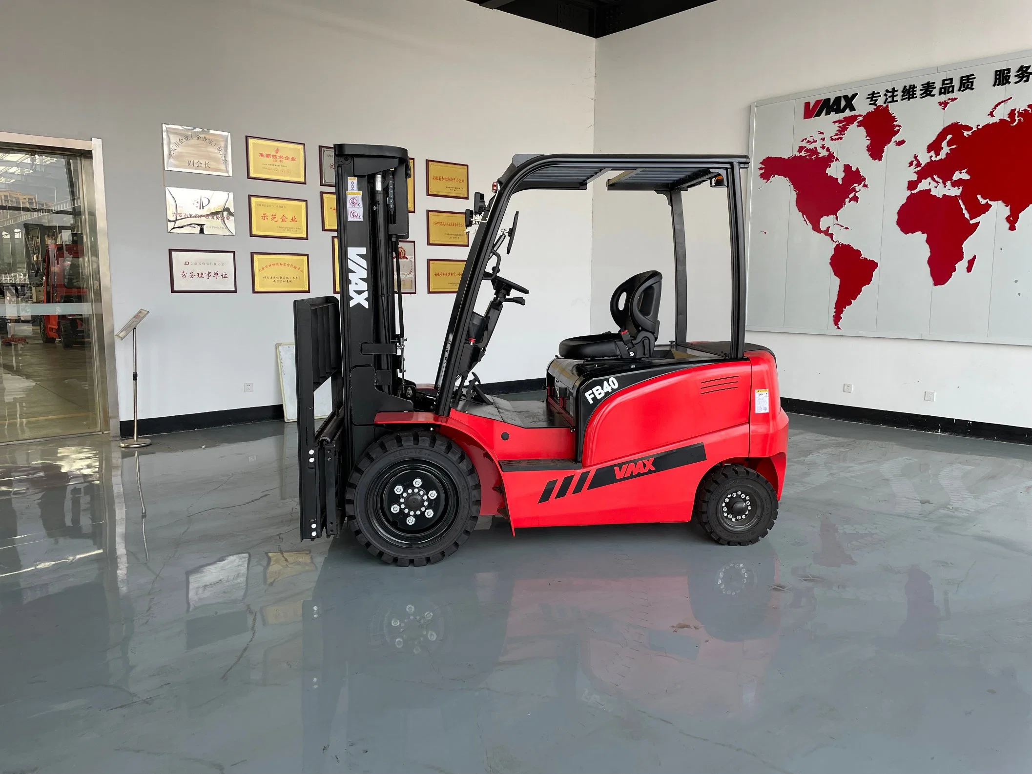 Professional Factory Made 4ton Electric Forklift Truck