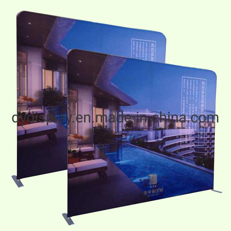 Custom Advertising Display Trade Show Backdrop Banner Stand