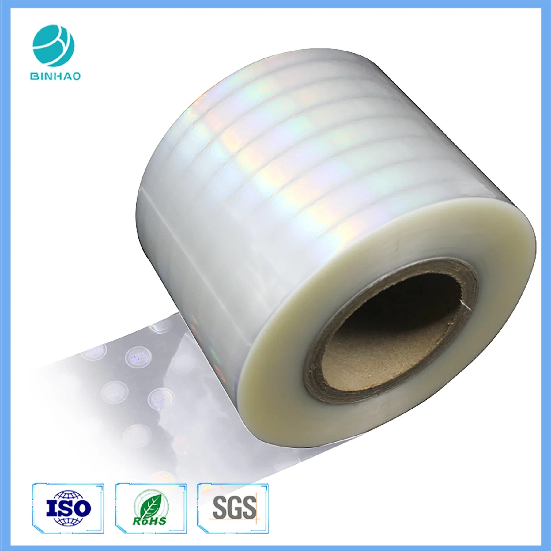 Box Wrapper Holographic BOPP Shrink Film for Cigarette Tobacco Package