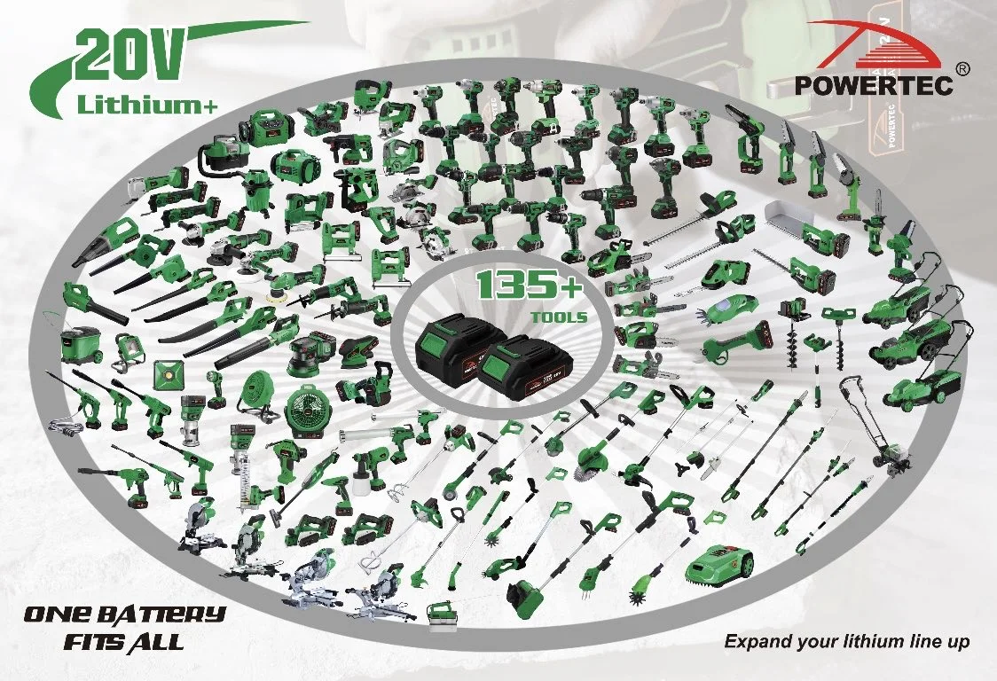 Беспроводной вращающийся инструмент Powertec 12 в с 6 регулируемой скоростью Управление