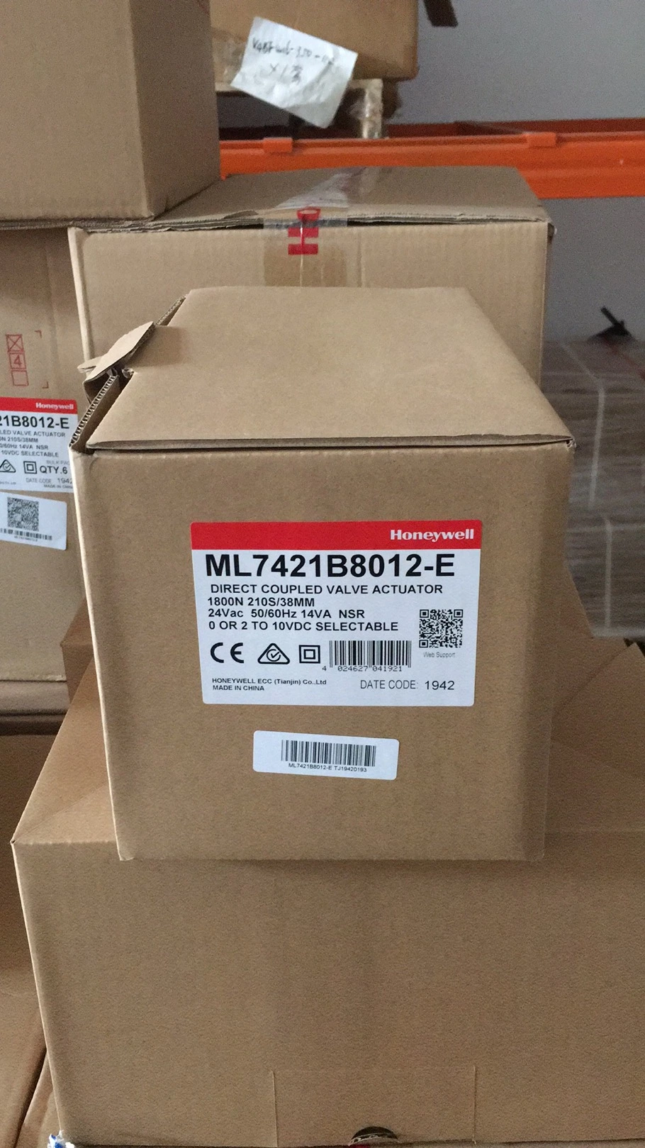 Ml7421b8012e 24V 0-10VDC Non-Spring Return Electric Linear Valve Actuators