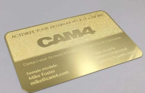 Customized Metal Businees Card Engraved Stainless Steel Card High quality/High cost performance  Metal Card