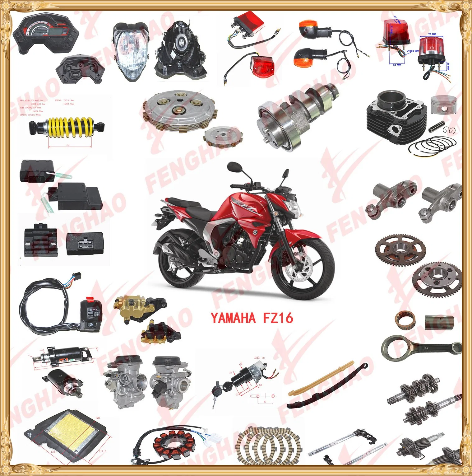 Hochwertige Motorrad Motor Ersatzteile Startkupplung Tvs Apache160/Sport100