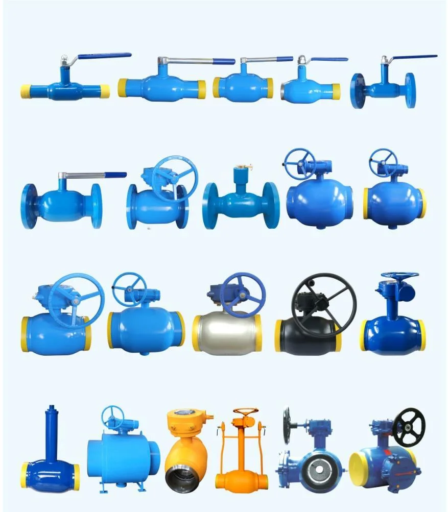 Pn25, DN50-600 Underground Ball Valve with a Diffusion Function