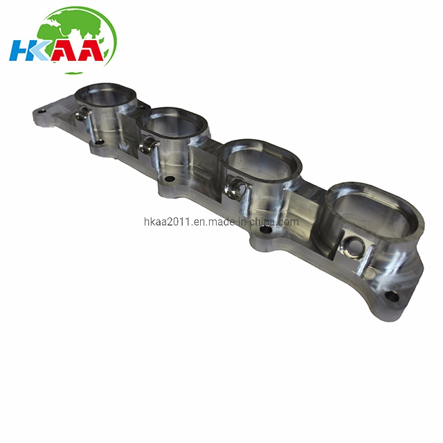 Special Custom Engineering CNC Billet Intake Manifold Flange for Dual Injectors Ports