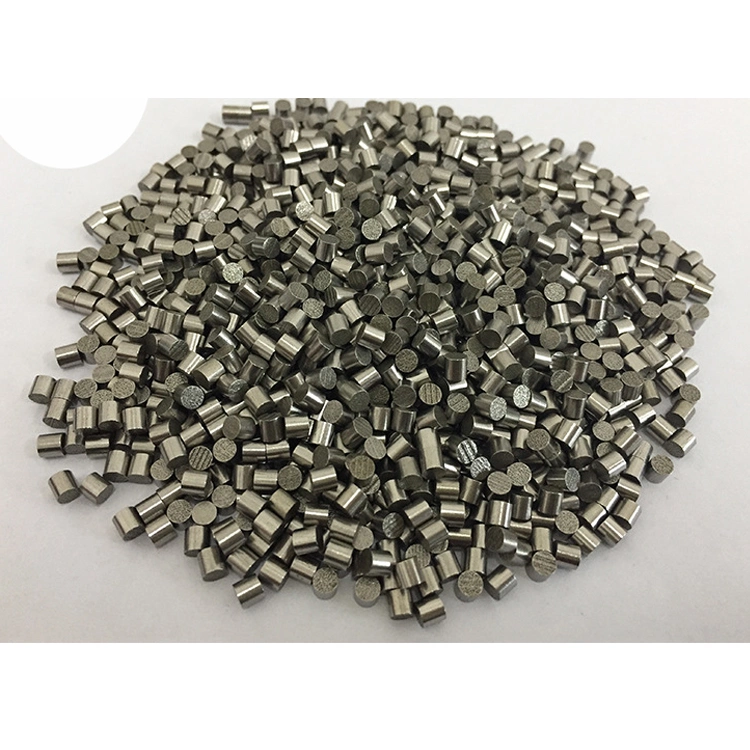 High Purity 9995 Evaporation Materials Nb Niobium Wire Granules Pellets