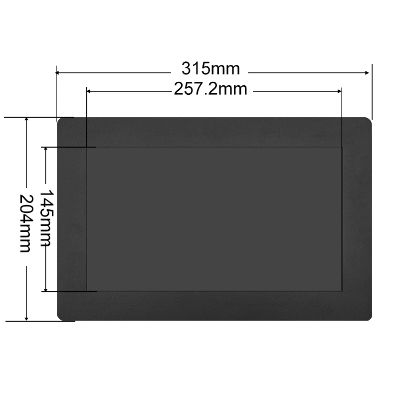 11,6 Zoll IPS 1920*1080 HDMI VGA DVI Non Touch Screen Metallgehäuse Monitor LCD-Bildschirm Embedded Computer Industrial