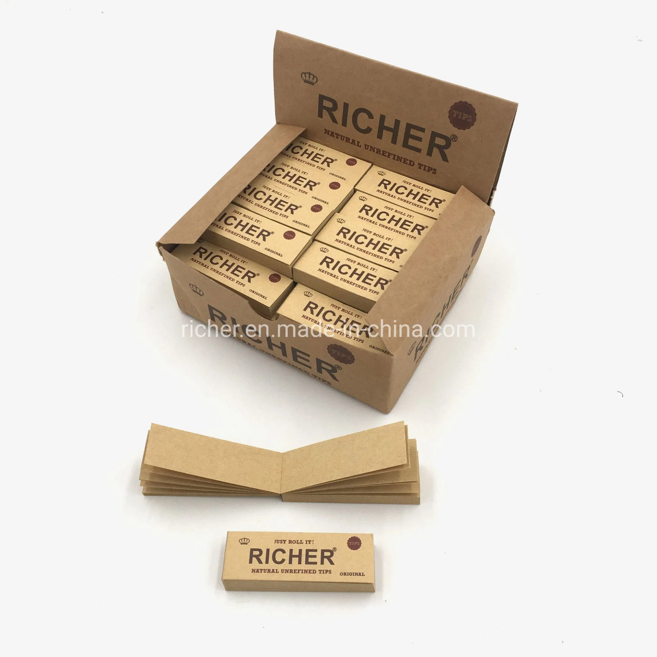 Richer Cigarettes Rolling Papers Filters Tips Smoking Accessories